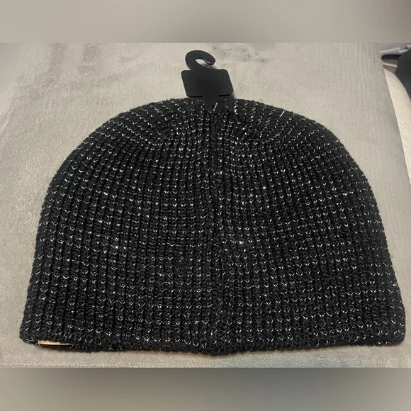 Madden NYY Black Knit Beanie with Bow Accents! NWT! - Picture 9 of 9